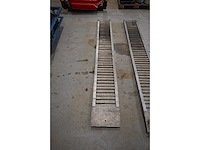 Dlma 2250kg aluminium rijplaten set - afbeelding 3 van  5