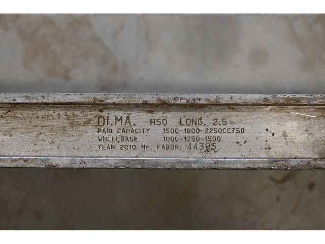 Dlma 2250kg aluminium rijplaten set - afbeelding 5 van  5
