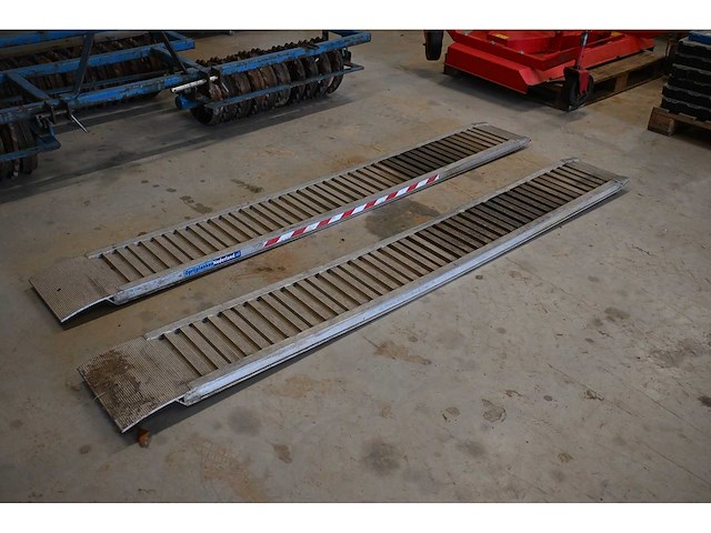Dlma 2250kg aluminium rijplaten set - afbeelding 2 van  5
