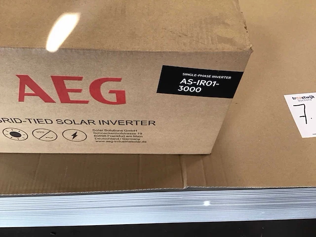 Dmegc 405 hsw 7 zonnepanelen en 1 aeg omvormer - afbeelding 4 van  4