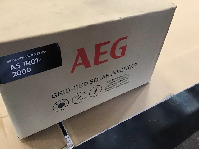 Dmegc 450 4 zonnepanelen en 1 aeg omvormer - afbeelding 4 van  4