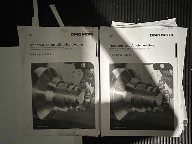 Dmg mori - 2015 - ctx beta 800 tc - cnc universele bewerkingscentra - afbeelding 21 van  35