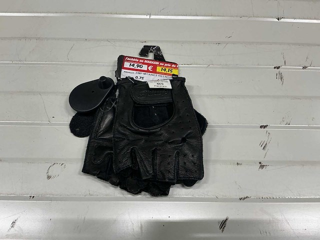 Dmp mitaine rk1 noir motorhandschoen (27x) - afbeelding 1 van  3