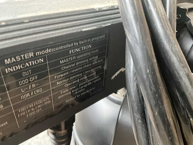 Dmx bar - met par spots - feestverlichting (2x) - afbeelding 3 van  11