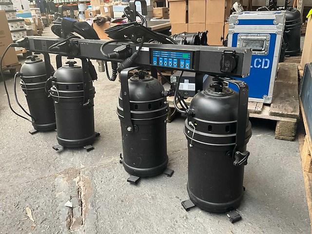 Dmx bar - met par spots - feestverlichting (2x) - afbeelding 5 van  11