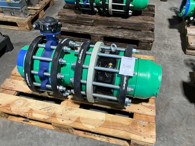 Dn250 mechanisch gestuurde vlinderklep - afbeelding 1 van  3