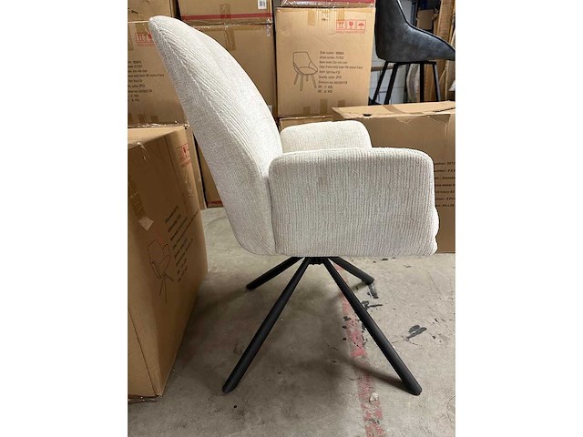 Dng chair ( 8x ) donna in touch ivory 360 autoreturninig - afbeelding 2 van  2