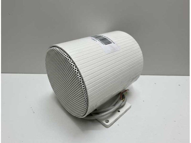 Dnh car 6w 100v waterproof marine speaker - durable white compact loudspeaker for boats and ships - afbeelding 1 van  4