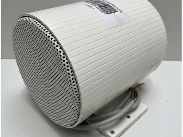 Dnh car 6w 100v waterproof marine speaker - durable white compact loudspeaker for boats and ships - afbeelding 4 van  4