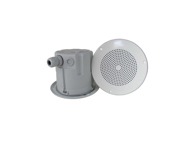 Dnh speaker bf-560t 70/100v inbouw plafond speaker wit - afbeelding 1 van  6