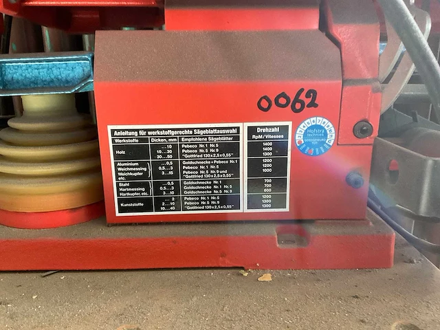 Doall - metalmaster - lintzaagmachine (2x) - afbeelding 11 van  12