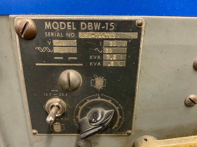 Doall 3613-0 metalen horizontale bandzaagmachine - afbeelding 13 van  14