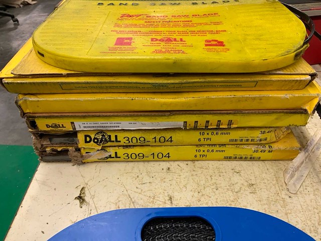 Doall, format bandzaagbladen en voelermaatband - afbeelding 4 van  8