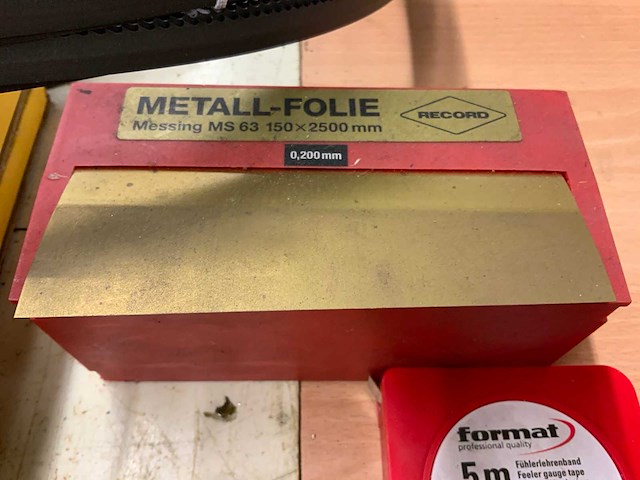 Doall, format bandzaagbladen en voelermaatband - afbeelding 8 van  8