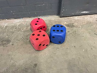 Dobbelsteen (3x) - afbeelding 1 van  2