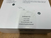 Dobiacco rond rozet deurbeslag (6x) - afbeelding 3 van  3