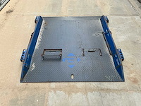Dock board - 15000 lbs - plate material - afbeelding 1 van  2