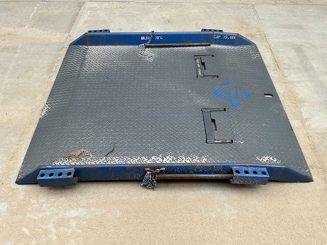 Dock board - 15000 lbs - plate material - afbeelding 2 van  2