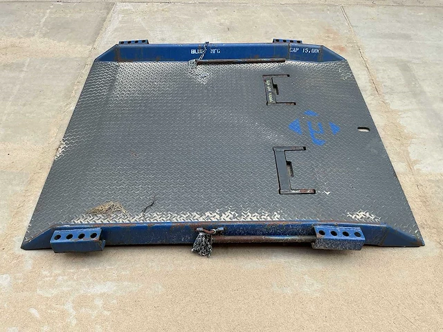 Dock board - 15000 lbs - plate material - afbeelding 2 van  2