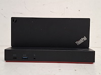 Dockingstation lenovo, thinkpad hybrid usd-c with usb-a dock | dud9011d1 | 40af - afbeelding 1 van  8