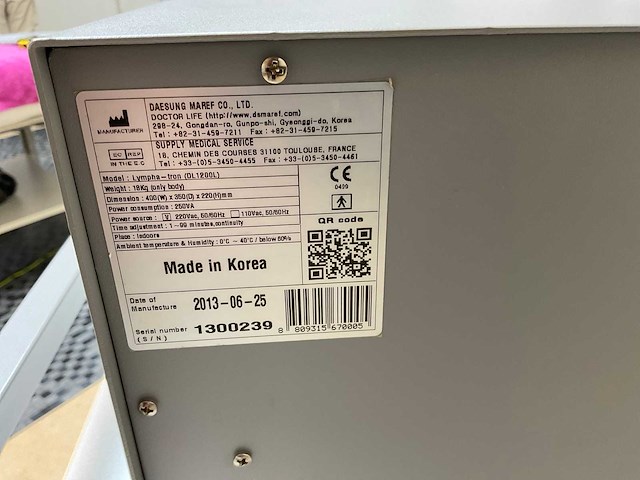 Doctor life lympha tron compressie apparaat - afbeelding 7 van  7