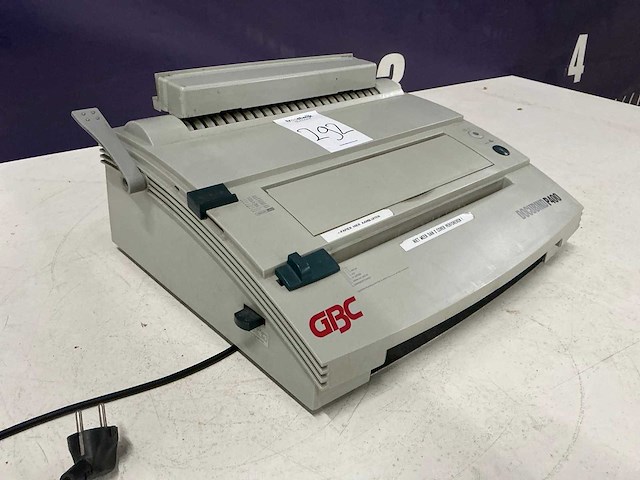 Docubind p400 elektrische inbindmachine+toebehoren - afbeelding 3 van  9