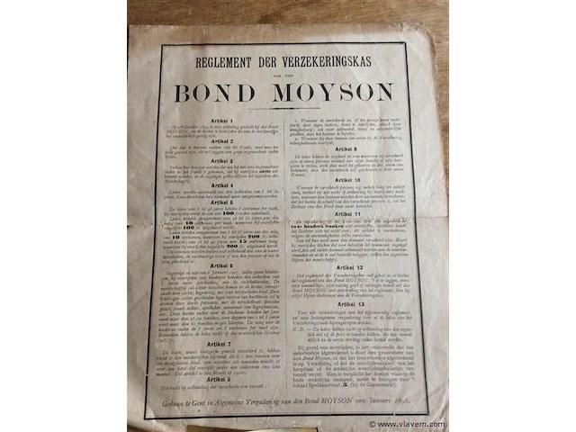 Document - verzekering op het leven 1894 - afbeelding 4 van  4