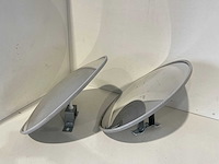 Dodehoek spiegel (2x) - afbeelding 1 van  3