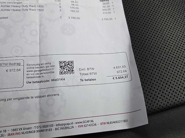 Dodge - 2013 - ram 1500 - 5.7 v8 4x4 qc 6'4 - vd-265-p - afbeelding 32 van  38