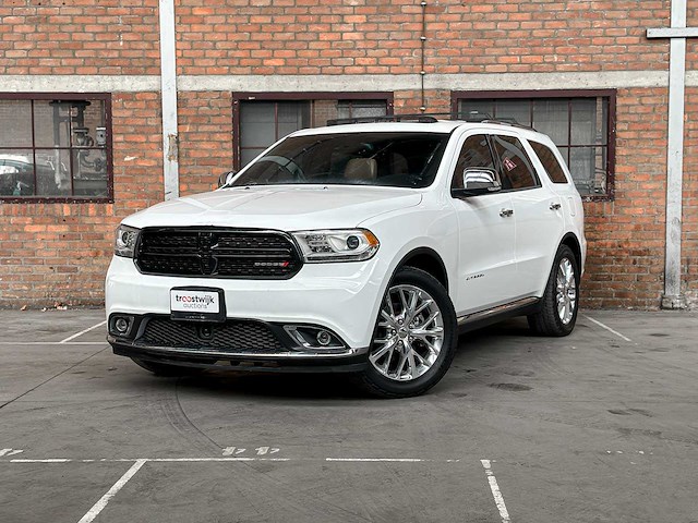 Dodge durango 3.6 v6 citadel (luxe uitvoering) 6-persoons 293pk 2014 - afbeelding 1 van  22