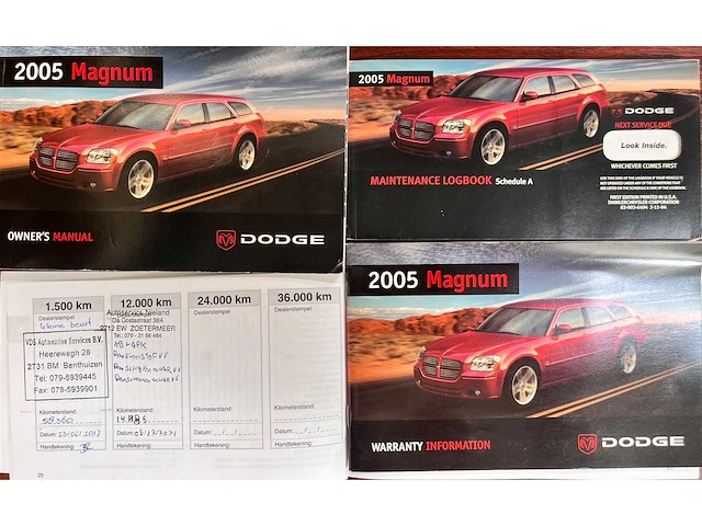 Dodge magnum sxt awd, automaat, gt-177-b - afbeelding 5 van  14