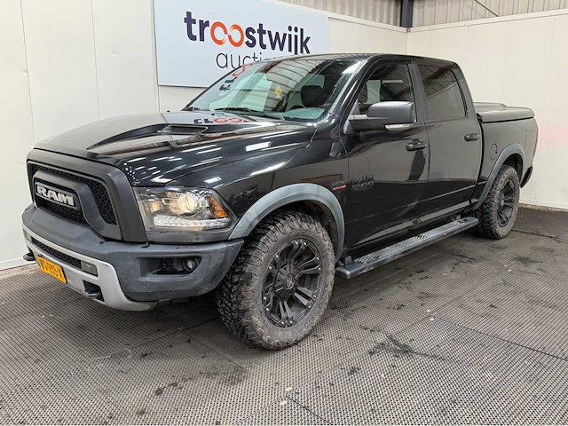 Dodge ram - 1500 - 5.7 v8 - dubbel cabine - rebel - lpg - bedrijfswagen - 2016 - afbeelding 1 van  38