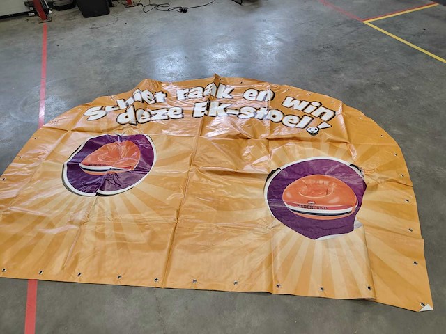 Doek doel schieten (2x) - afbeelding 2 van  7