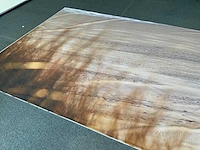 Doek fietser op strand 260x710 cm - afbeelding 2 van  8