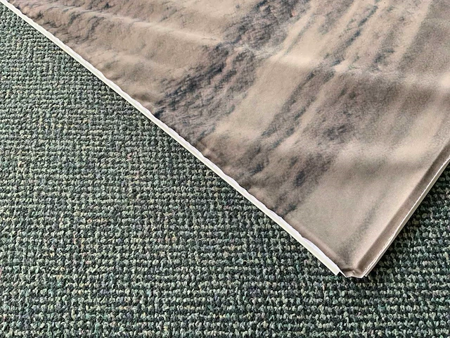Doek fietser op strand 260x710 cm - afbeelding 5 van  8