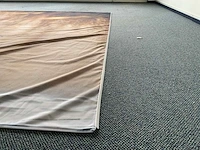 Doek fietser op strand 260x710 cm - afbeelding 6 van  8