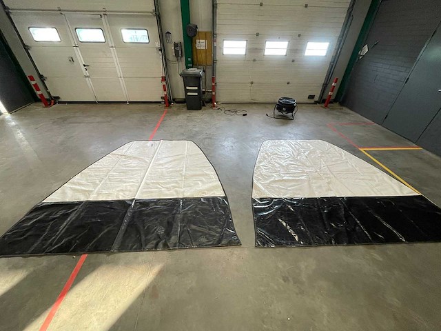 Doek wit/zwart (2x) - afbeelding 1 van  2