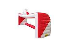 Doel opblaasbaar. rood / wit - afbeelding 2 van  4