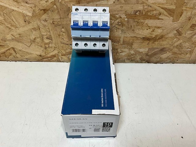 Doepke dls installatieautomaat c karakteristiek 16a 4p 3 beveiligd incl nul 4te (3x) - afbeelding 3 van  6