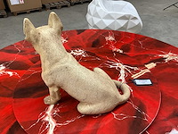 Dog statue - afbeelding 2 van  2