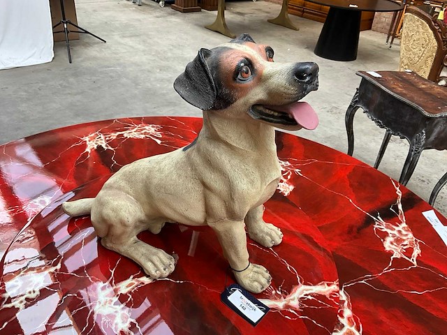 Dog statue - afbeelding 1 van  2