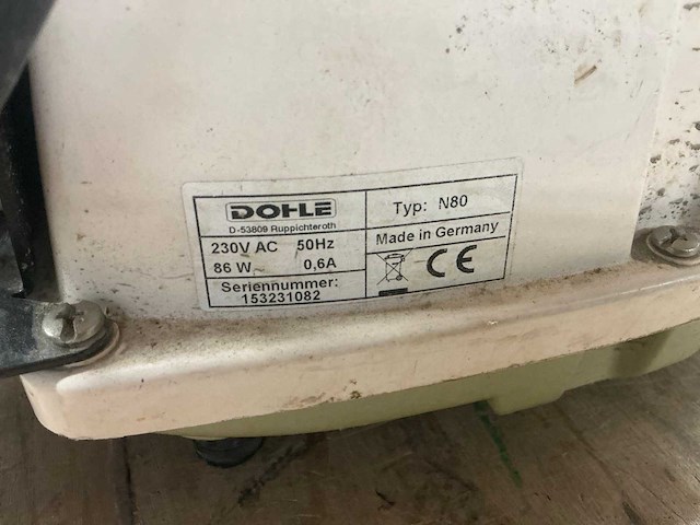 Dohle n80 luchtpomp - afbeelding 3 van  5