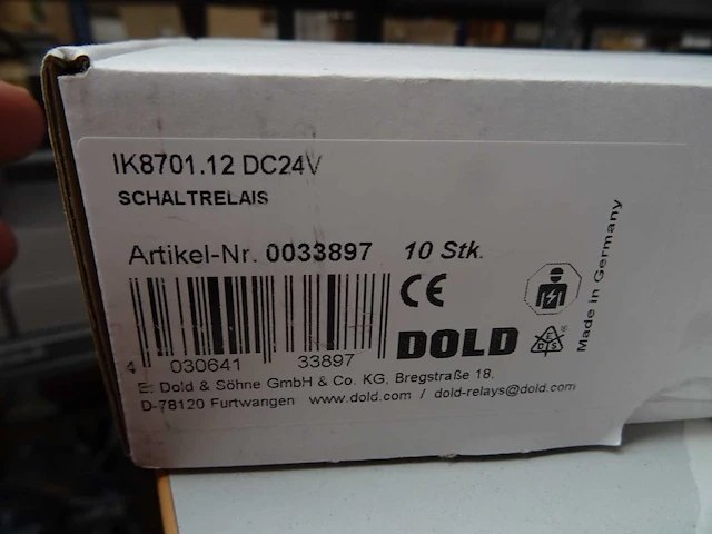 Dold - ik8701.12 dc24v - relais (72x) - afbeelding 2 van  2