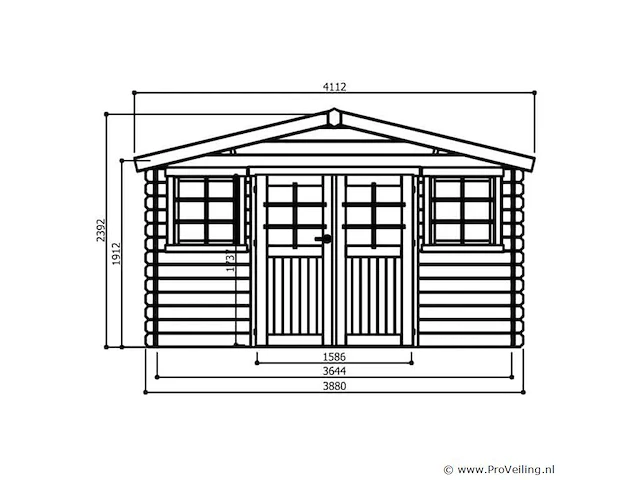 Dole tuinhuis - afbeelding 2 van  3