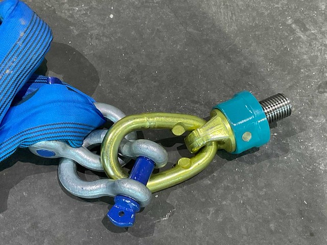 Dolexin hijsband met hijsoog (4x) - afbeelding 3 van  4