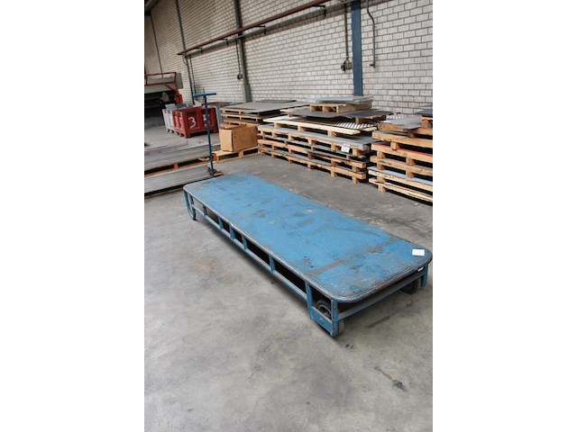Dollie met kar met afmeting 284 x 80 x 36 cm. - afbeelding 2 van  3