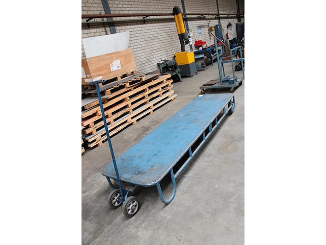 Dollie met kar met afmeting 284 x 80 x 36 cm. - afbeelding 3 van  3