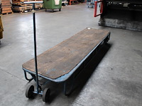 Dollie met kar met afmeting 284 x 80 x 36 cm. - afbeelding 1 van  3
