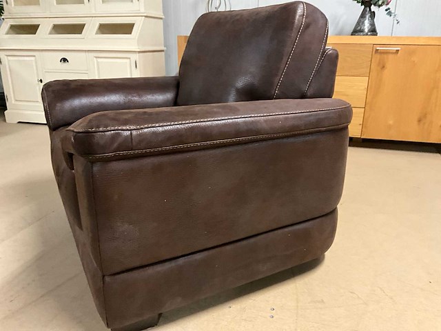 Dolmo lederen fauteuil - afbeelding 3 van  17