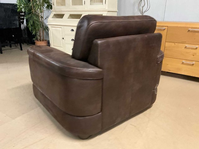 Dolmo lederen fauteuil - afbeelding 7 van  17